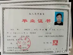 华中农业大学毕业证封皮